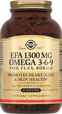 Солгар (Solgar) Омега-3-6-9 комплекс жирных кислот капсулы 1300 мг №60