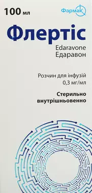 Флертіс розчин для інфузій 0,3 мг/мл флакон скляний 100 мл