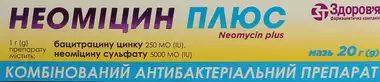 Неомицин плюс мазь туба 20 г