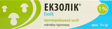 Екзолік крем 10 мг/мл туба 15 мл
