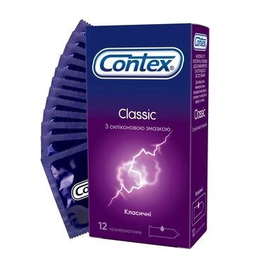 Презервативи Контекс (Contex Classic) класичні 12 шт