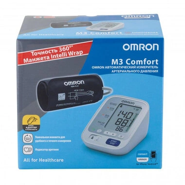 Тонометр Омрон (Omron) М3 Comfort HEM-7134-ALRU автоматичний