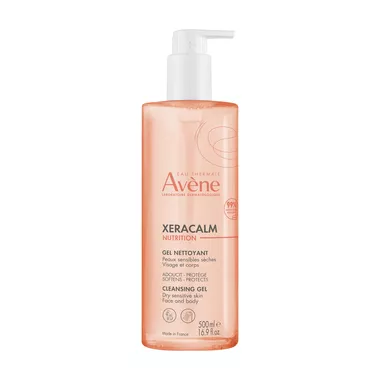 Авен (Avene) Ксеракальм Нутришн гель очищающий 500 мл