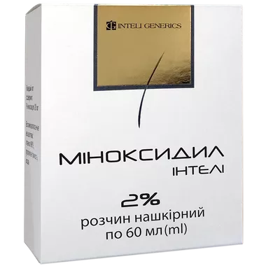 Міноксидил розчин 2% флакон 60 мл