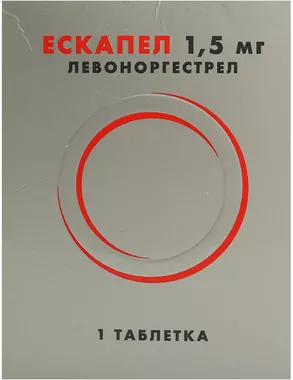 Ескапел таблетки 1,5 мг №1