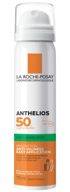 Ля Рош (La Roche-Posay) Антгелиос ультралегкий спрей-мист солнцезащитный для лица SPF50 75 мл