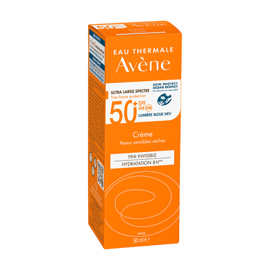 Авен (Avene) Солнцезащитный крем антиоксидантный комплекс для сухой чувствительной кожи SPF50+ 50 мл