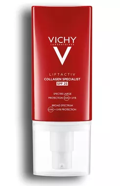 Віши (Vichy) Ліфтактив Колаген Спеціаліст антивіковий крем-догляд для корекції зморшок та контура обличчя із сонцезахисним фактором з SPF25 50 мл