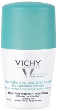 Виши (Vichy) Дезодорант-антиперспирант шариковый 48 часов интенсивный 50 мл