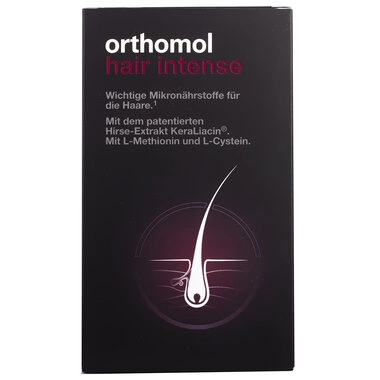 Ортомол Хеир Интенс (Orthomol Hair Intense) капсулы на курс 30 дней