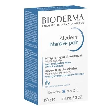 Біодерма (Вioderma) Атодерм Інтенсив очищуюче мило для сухої чутливої шкіри 150 г