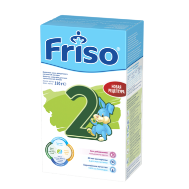 Суміш молочна Фрісо 2 (Friso 2) для дітей з 6 до 12 місяців 350 г