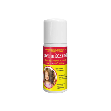 Пермізол (Permizzzol) засіб протипедикульозний профілактичний від вошей та гнид аерозоль 70 мл