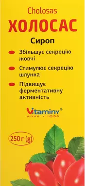 Холосас сироп флакон 250 г
