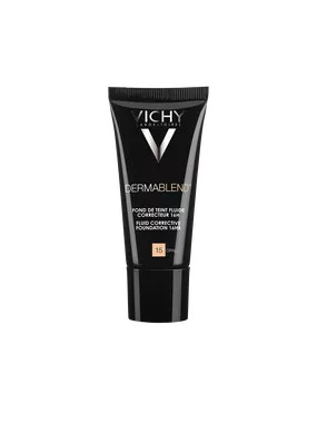 Віши (Vichy) Дермабленд тональний флюїд корегуючий шкіру обличчя SPF28 тон 15 30 мл