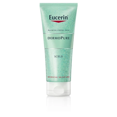 Юцерин (Eucerin) ДермоПьюр скраб для вмивання проблемної шкіри обличчя 100 мл
