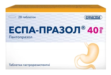 Эспа-празол таблетки 40 мг №28