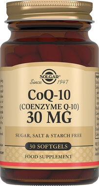 Солгар (Solgar) Коэнзим Q10 капсулы 30 мг №30