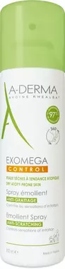 А-Дерма (A-Derma) Екзомега Контрол спрей-емолент пом'якшувальний спрей для сухої й атопічної шкіри 200 мл