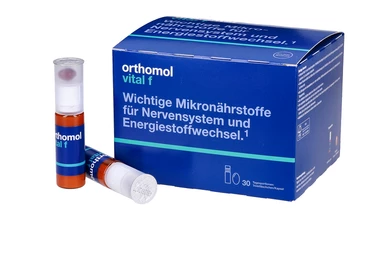 Ортомол Витал Ф (Orthomol Vital F) для женщин питьевые бутылочки + капсулы на курс 30 дней