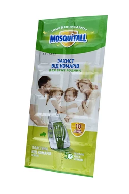 Москитол Защита для всей семьи пластины от комаров для электрофумигатора 12 шт