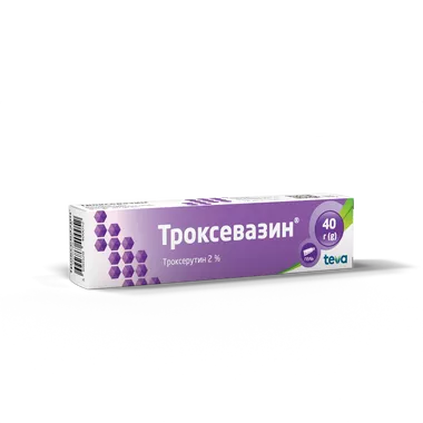 Троксевазин гель 2% туба 40 г