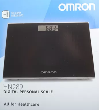 Весы цифровые Омрон (Omron HN-289-ЕВК) черные