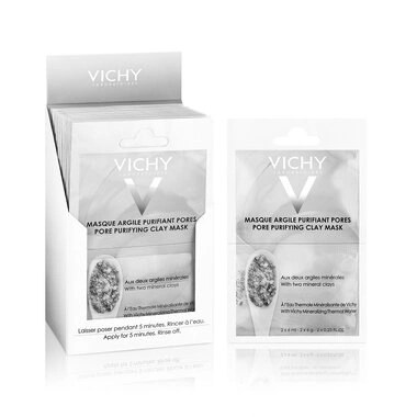 Виши (Vichy) Маска минеральная очищающая с глиной для лица 6 мл 2 шт