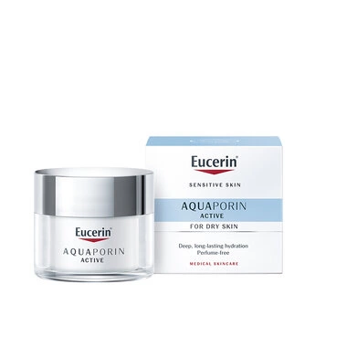 Юцерин (Eucerin) АкваПорин Актив крем насыщенный для сухой и чувствительной кожи лица 50 мл