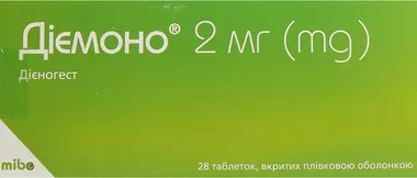 Діємоно таблетки 2 мг №28