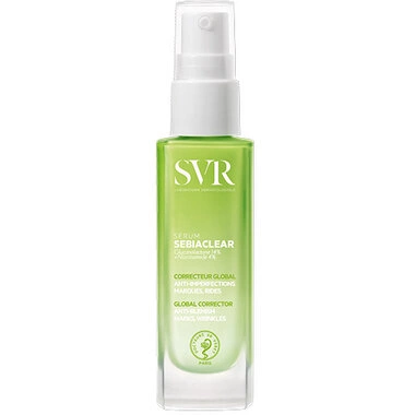 СВР (SVR) Себиаклер сыворотка для проблемной кожи лица с ниацинамидом и глюконолактоном 30 мл
