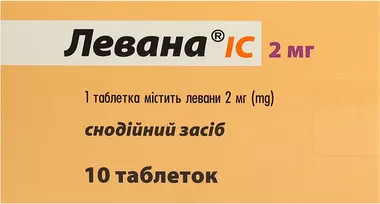 Левана IC таблетки 2 мг №10