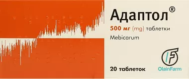 Адаптол таблетки 500 мг №20