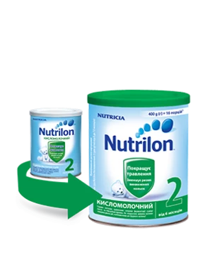 Суміш молочна Нутрилон 2 (Nutrilon) Кисломолочний з 6 місяців 400 г