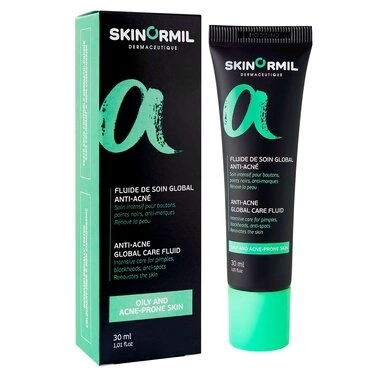 Скинормил (Skinormil) Анти-Акне флюид глобальный уход для жирной кожи 30 мл