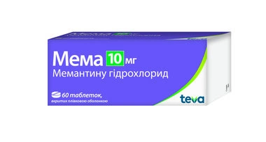 Мема таблетки вкриті оболонкою 10 мг №60
