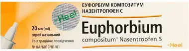 Эуфорбиум Композитум Назентропфен С спрей назальный флакон 20 мл
