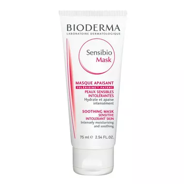 Биодерма (Вioderma) Сансибио маска успокаивающая для чувствительной кожи лица 75 мл
