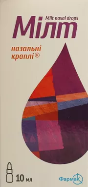 Мілт краплі назальні флакон 10 мл