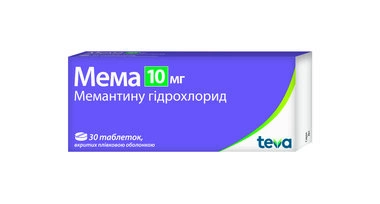 Мема таблетки покрытые оболочкой 10 мг №30
