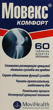 Мовекс Комфорт таблетки вкриті оболонкою №60