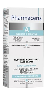 Фармацеріс A (Pharmaceris A) Ліпо-Сенсиліум крем мультиліпідний живильний для чутливої схильної до алергії шкіри 50 мл