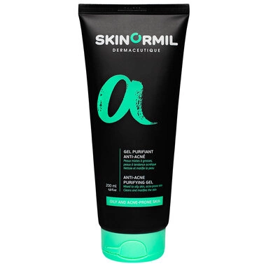 Скинормил (Skinormil) Анти-Акне гель очищающий для жирной и комбинированной кожи 200 мл