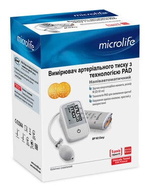 Тонометр Микролайф (Microlife) BP N2 Easy полуавтоматический