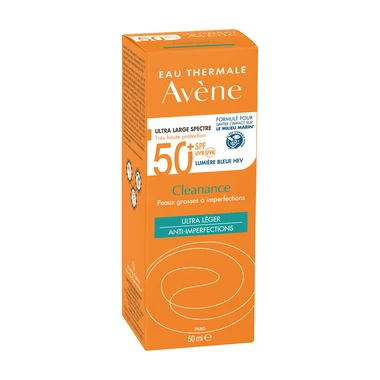 Авен (Avene) Клинанс средство солнцезащитное матирующее с антиоксидантным комплексом для жирной и проблемной кожи SPF50+ 50 мл
