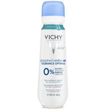 Виши (Vichy) Дезодорант-спрей 48 часов для чувствительной кожи с минералами 100 мл