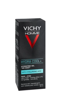 Віши (Vichy) Ом Гідра Кул+ зволожуючий гель для обличчя і контуру очей з охолоджуючим ефектом для чоловіків 50 мл
