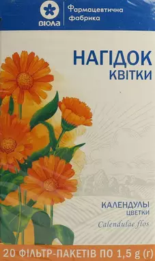 Нагідок квіти у фільтр-пакетах 1,5 г №20