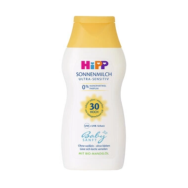 Хипп Беби (HiPP) молочко солнцезащитное для детей SPF30 200 мл