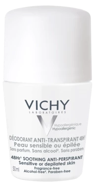 Виши (Vichy) Дезодорант-антиперспирант шариковый 48 часов для чувствительной кожи 50 мл